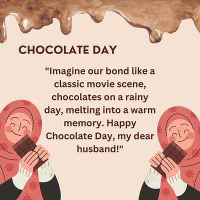 Video Chocolate Day Quotes For Husband From Celebrities 