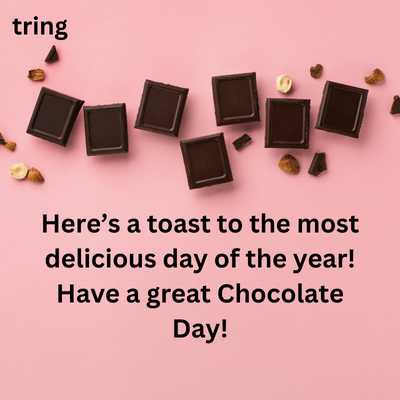 Digital Chocolate Day Greeting Card Messages
