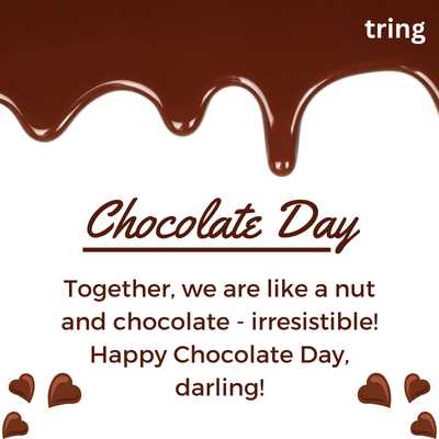 Cute Chocolate Day Quotes For Wife