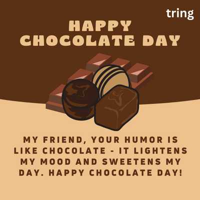 Chocolate Day Quotes For Male Friend