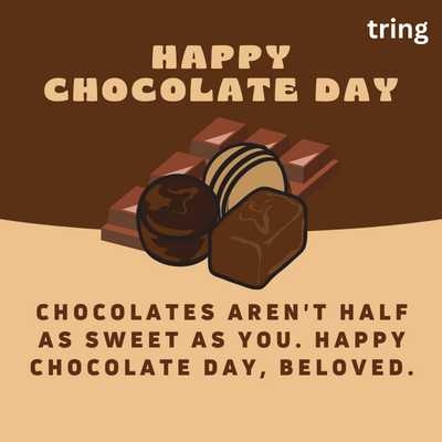 Romantic Chocolate Day Quotes For Wife