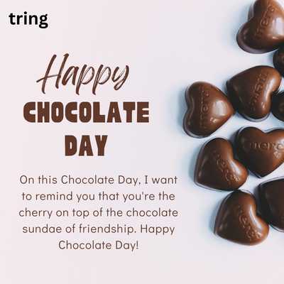 Chocolate Day Quotes For Female Friend