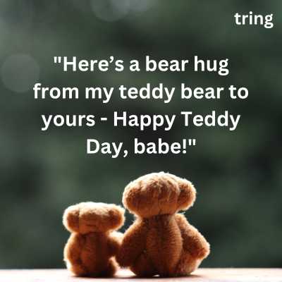 Cute Teddy Day Wishes