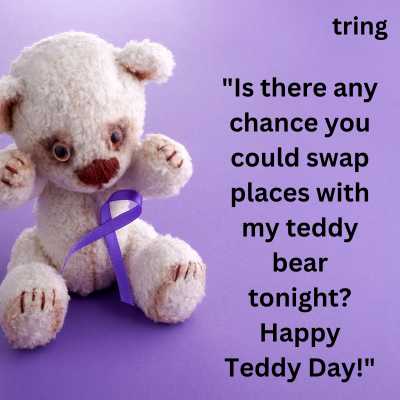 Flirty Teddy Day Wishes