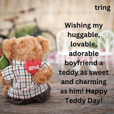 Teddy Day Wishes For Boyfriend 