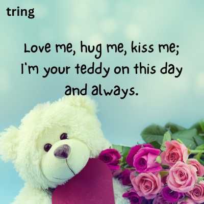 Teddy Day Quotes for Lover