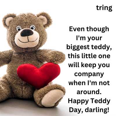 Teddy Day Messages for Love