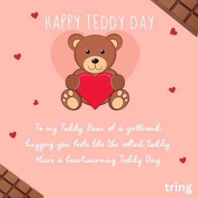 Teddy Day Wishes for Girlfriend