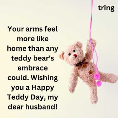 Teddy Day Quotes for Husband