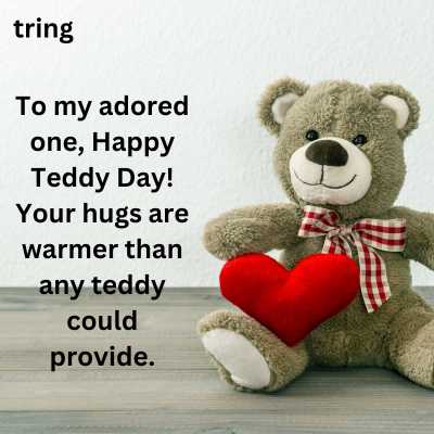 Teddy Day Quotes for Girlfriend