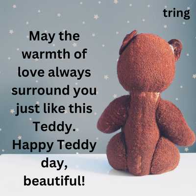 Cute Teddy Day Wishes For Girlfriend
