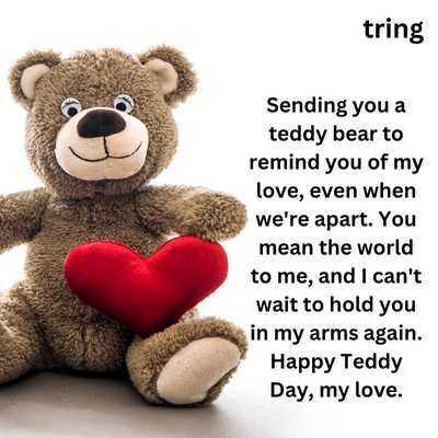 Teddy Day Quotes for Boyfriend