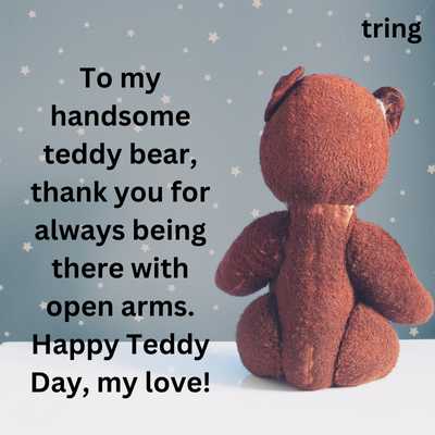 Teddy Day Special Quotes for Boyfriend