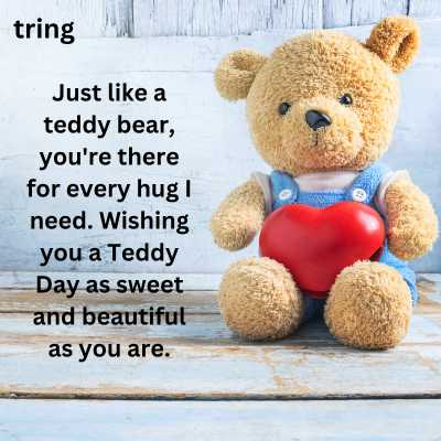 Teddy Day Quotes for Girlfriend