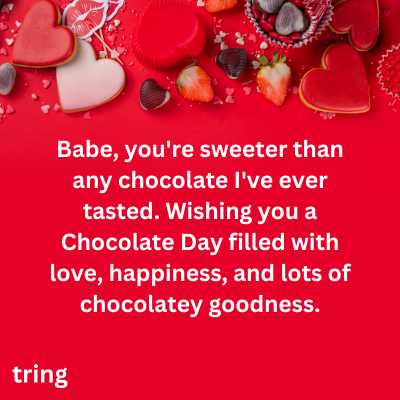 Chocolate Day Wishes for Husband