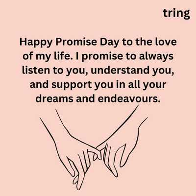 Promise Day Wishes for Husband