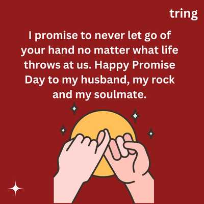 Happy Promise Day Wishes for Husband from Wife