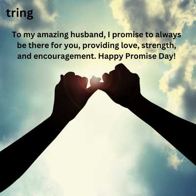 Promise Day Messages for Husband