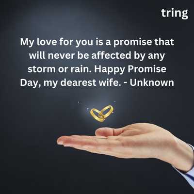 Promise Day Quotes for Wife