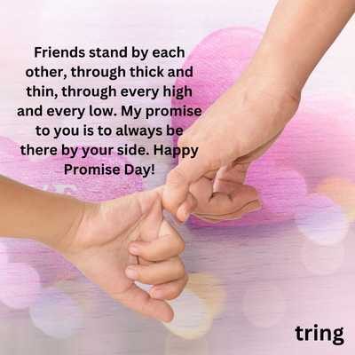 Promise Day Quotes for Friends