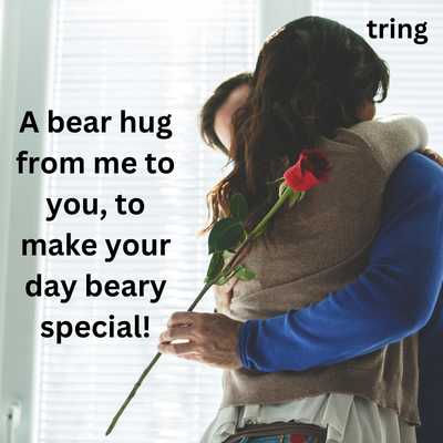 Cute Hug Day Wishes 