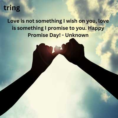 Promise Day Quotes for Love