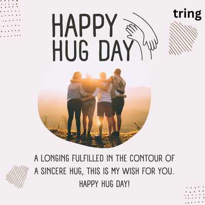 Emotional Hug Day Wishes