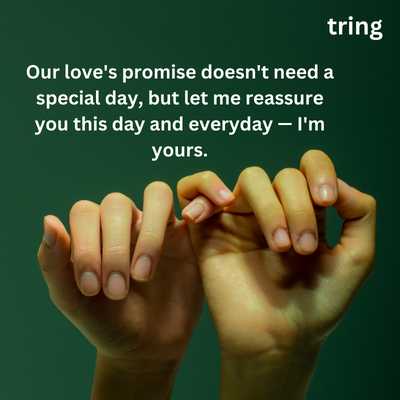 Promise Day Love Quotes for Boyfriend