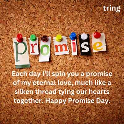 Romantic Promise Day Quotes Girlfriend