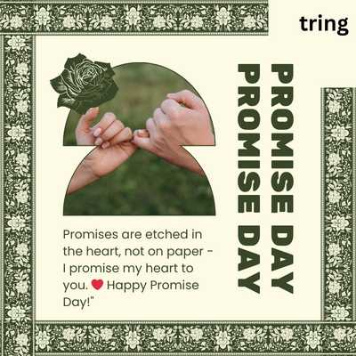Promise Day Wishes for WhatsApp Status