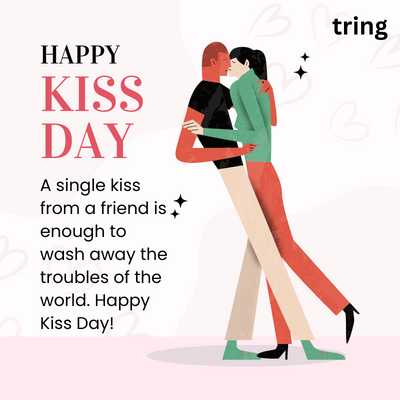 Cute Kiss Day Quotes For Best Friends