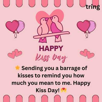 Kiss Day Wishes For Husband On WhatsApp