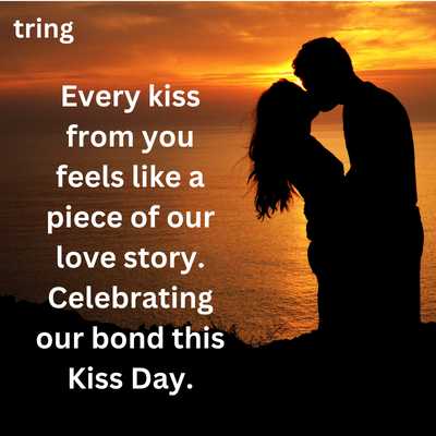 Kiss Day Wishes For Husband 