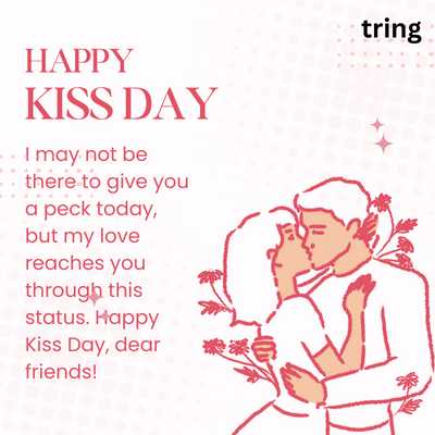 Cute Kiss Day 2024 Quotes For Best Friends