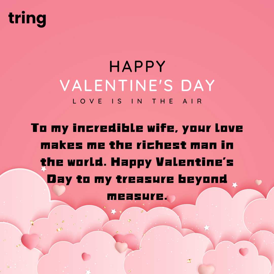 Valentine's Day Wishes for Wife