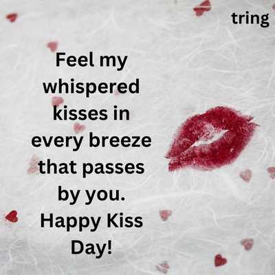 Kiss Day Wishes for Long-Distance Relationships for WhatsApp and Instagram