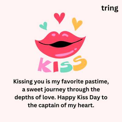 Kiss Day Wishes for Husband