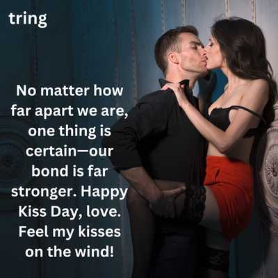 Kiss Day Wishes for Long-Distance Relationships