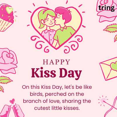 Cute Kiss Day Quotes For Girlfriend 