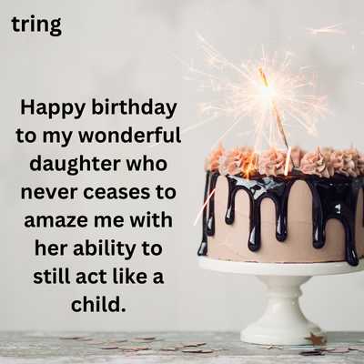 Funny Birthday Wishes For Daughter