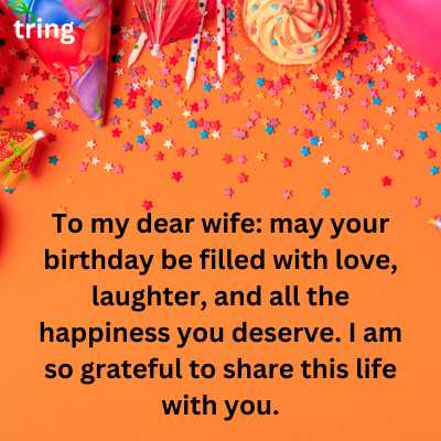 Birthday Greeting Card Messages For Wife 