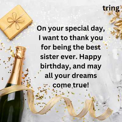 Happy Birthday Wishes for Elder Sister