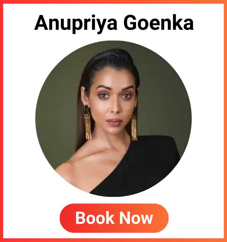 Book Anupriya Goenka for brand promotions