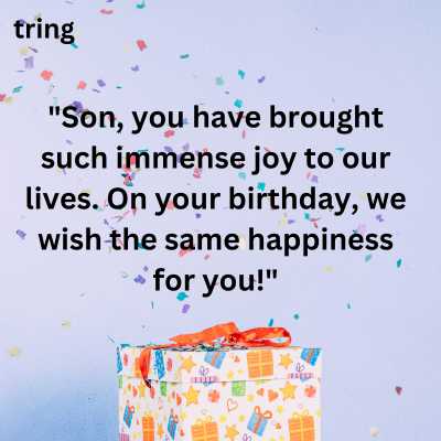 Happy Birthday Wishes for Son in English