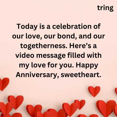 Happy Anniversary Video Wishes For Girlfriend 