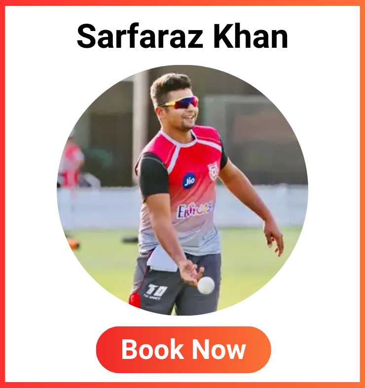 Book Sarfaraz Khan For Brand Promotions