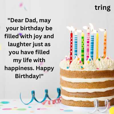 Birthday Wishes for Father from Daughter