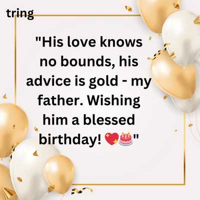 WhatsApp Birthday Wishes For Father 