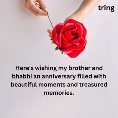 Digital Video Anniversary Wishes for Brother and Bhabhi