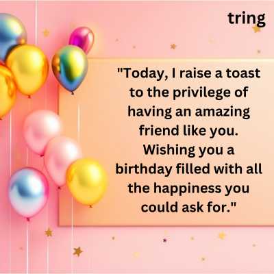 Birthday Greeting card Messages for Best Friend